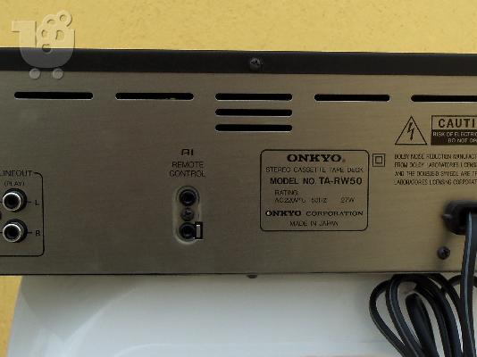 Κασετόφωνο ONKYO Double deck  TA-RW50